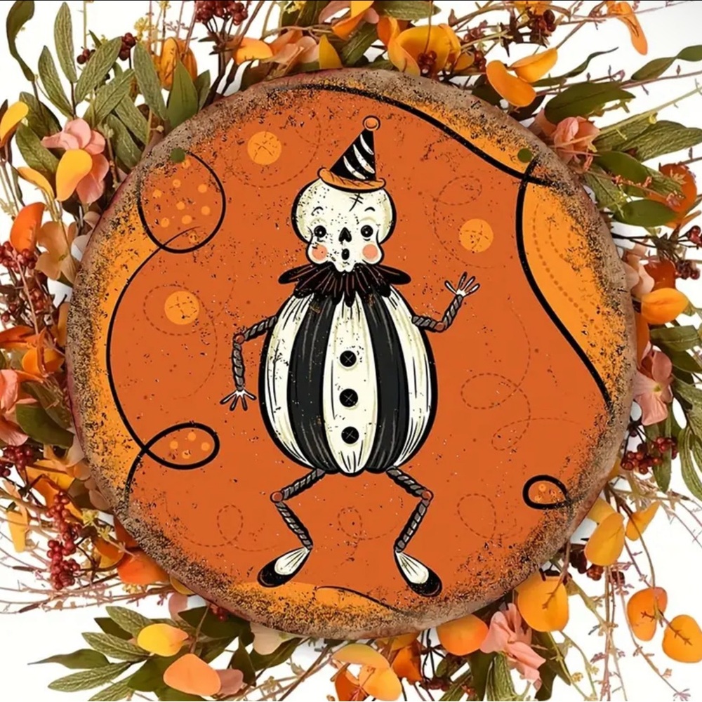Vintage Halloween Style Skeleton Hanging Decor